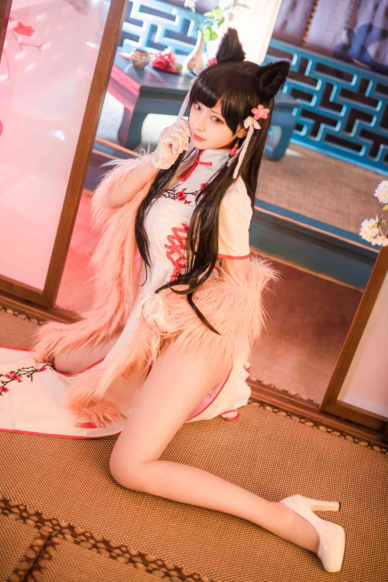 NO.013Shika小鹿鹿爱宕旗袍作品图集【30P】-可宝主